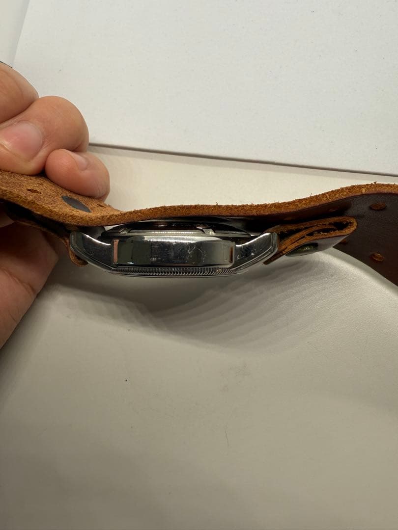 Nemesis Skeleton Automatic Watch Leather Strap