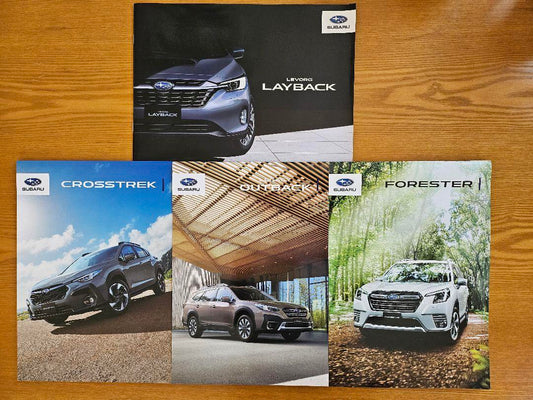 Subaru SUV Catalog Set