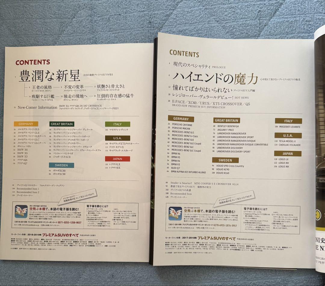 2017-2018,2019-2020 Premium SUVs Complete Set