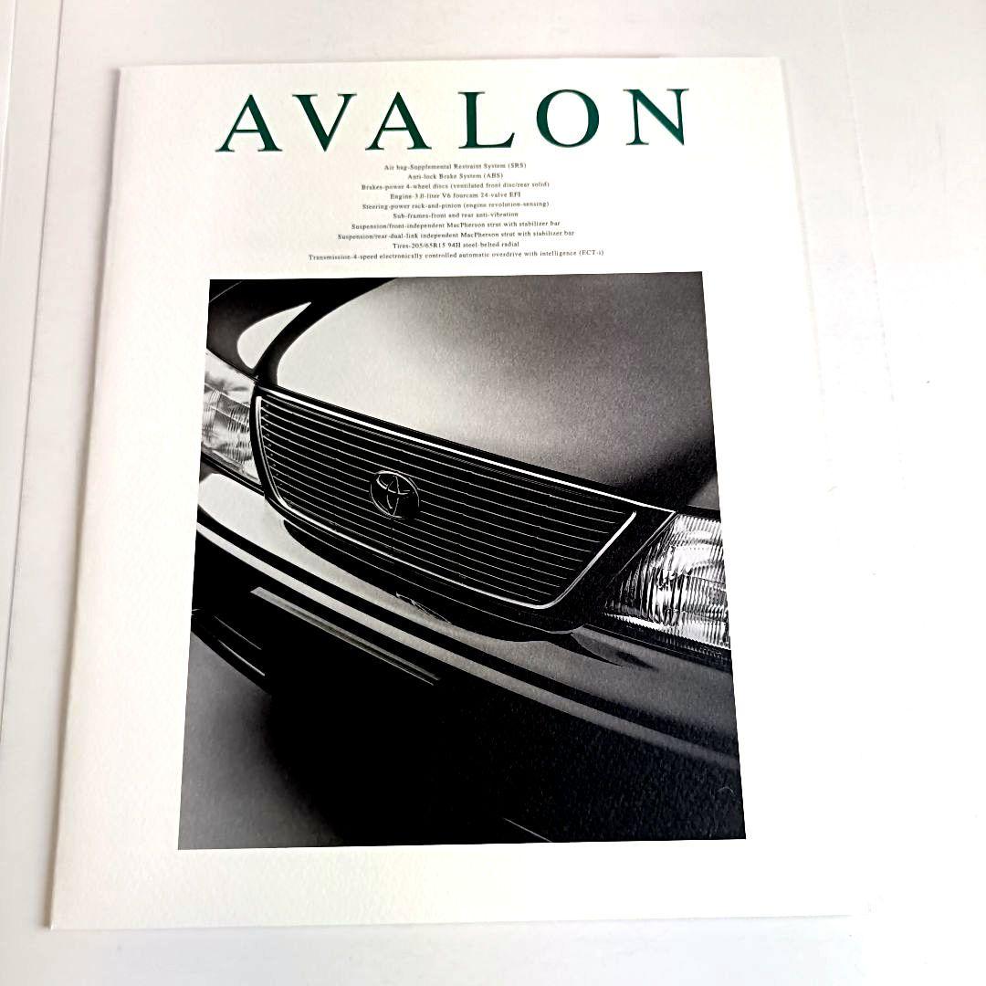 Toyota Avalon Early Model and Late Model Catalog Toyota Toyota Guide Set