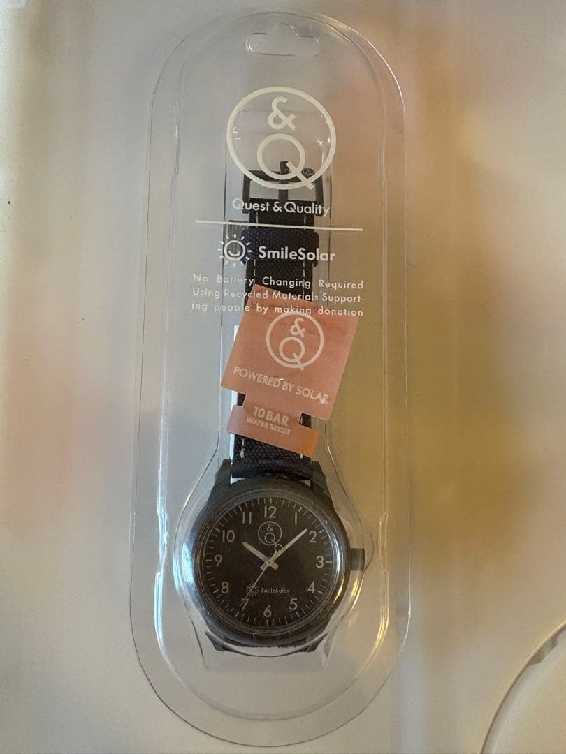 New Unworn Item Quest & Quality SmileSolar Watch