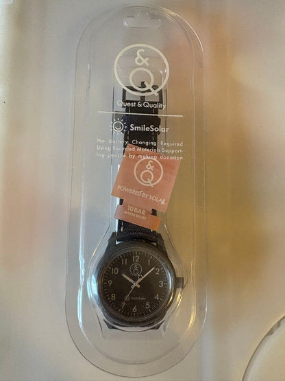 New Unworn Item Quest & Quality SmileSolar Watch