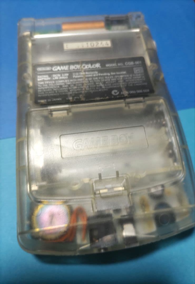 Nintendo Game Boy Color Clear Nintendo Box Included