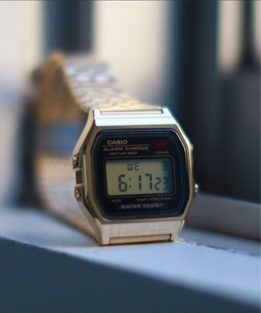 CASIO / Digital Watch Gold A159WGEA-1JF