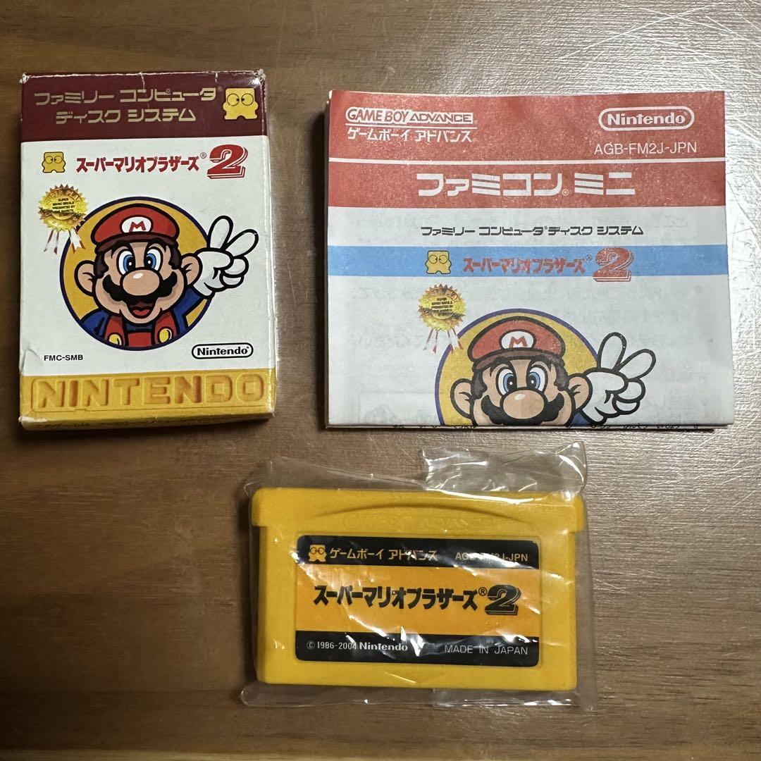 GBA game Super Mario Bros 2