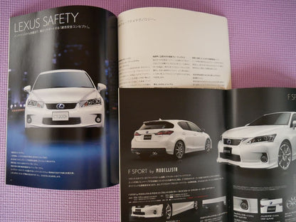 Lexus CT200h Catalog Early, Mid, Late Period