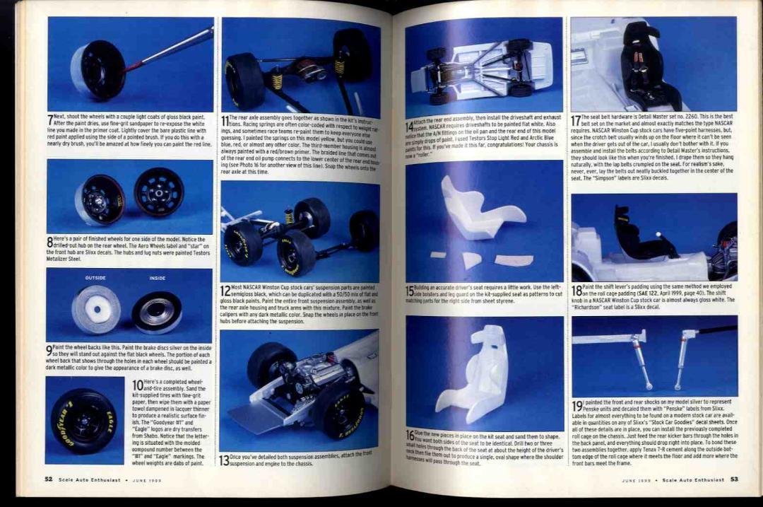 Ma0096 99.6 Scale Auto Enthusiast (U.S. Magazine)