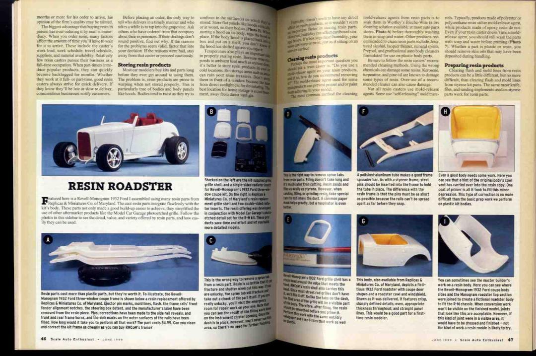 Ma0096 99.6 Scale Auto Enthusiast (U.S. Magazine)