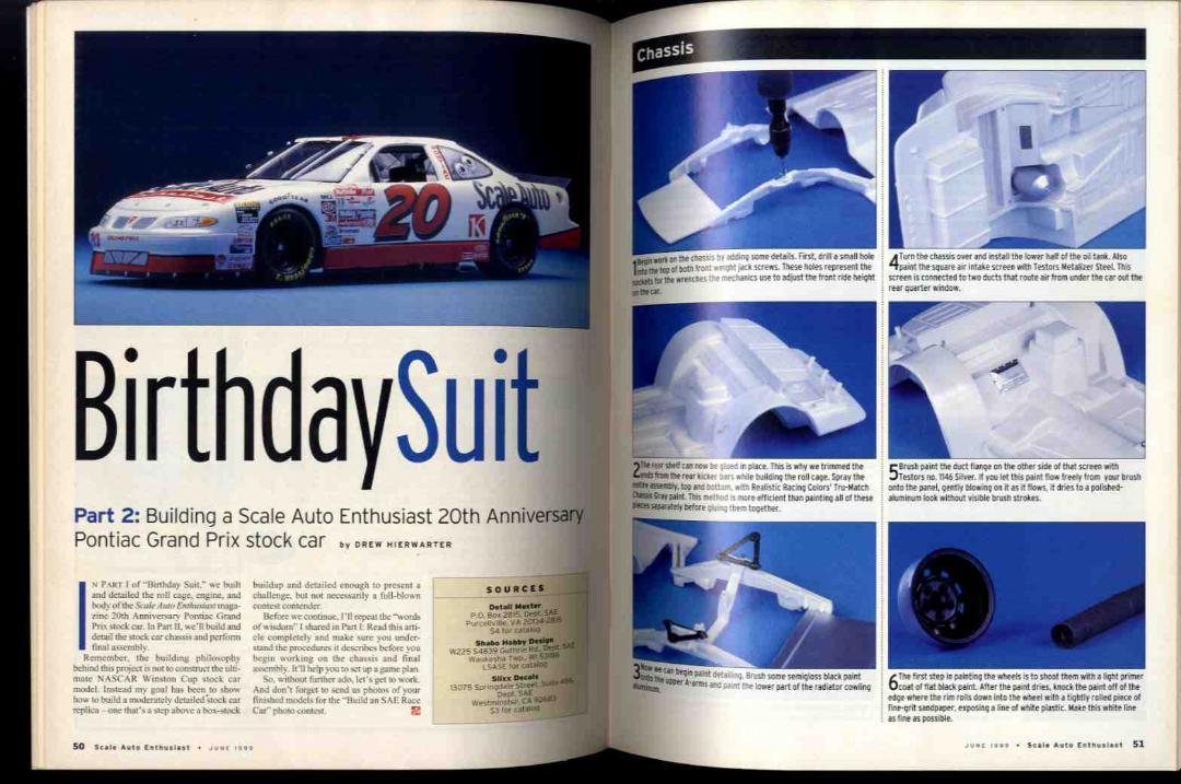 Ma0096 99.6 Scale Auto Enthusiast (U.S. Magazine)