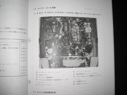 Nissan Fairlady Z S130 Type New Car Explanation Book October 1982 Turbo Charger Car Introduction