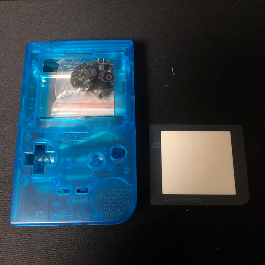 Game Boy Pocket Body Clear Blue Housing Only