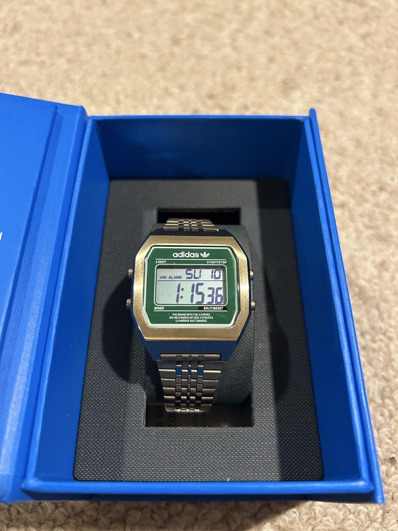 adidas Digital Watch Gold