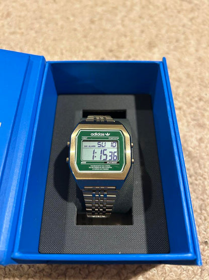 adidas Digital Watch Gold