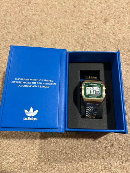 adidas Digital Watch Gold