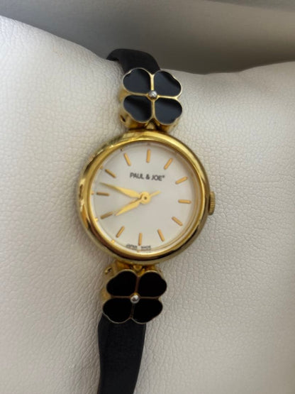 PAUL & JOE Analog Watch Gold/Black