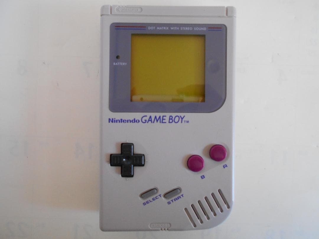 [Inspected] Original Game Boy DMG-01+ Charger DMG-03 Set