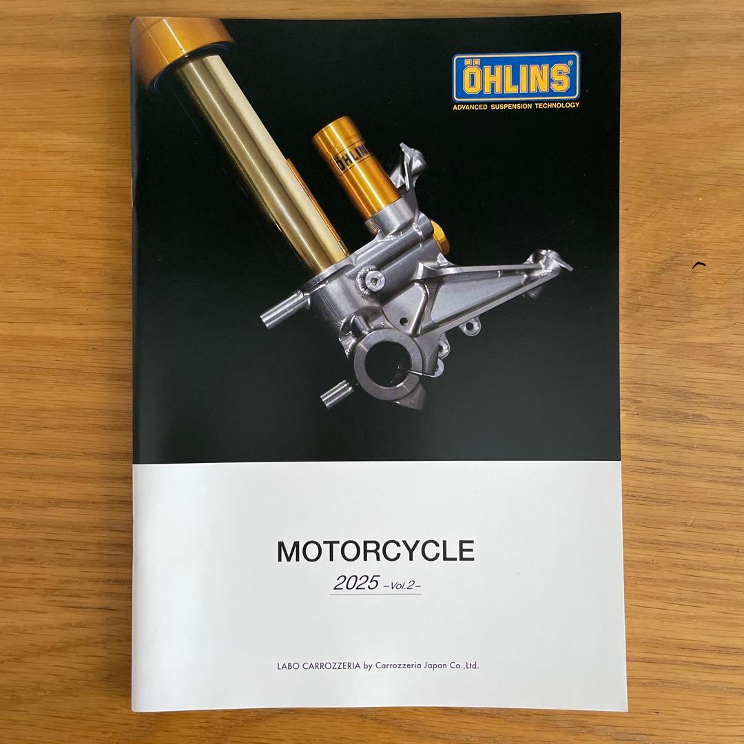 Öhlins MOTORCYCLE 2025 vol.2 Catalog