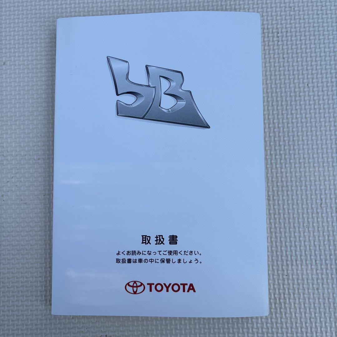TOYOTA bB QNC20.21. Operating Manual. Excellent Condition