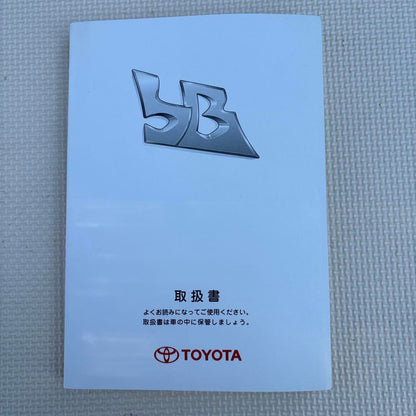 TOYOTA bB QNC20.21. Operating Manual. Excellent Condition