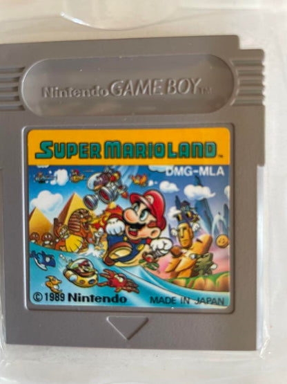Super Mario Land Game Boy Dedicated Cartridge DMG-MLA with Box and Manual