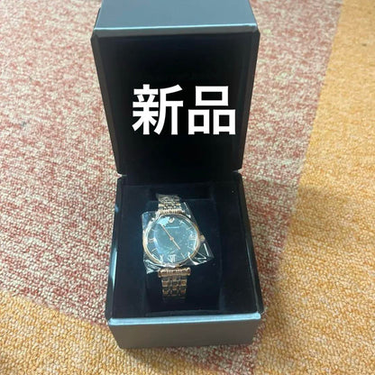 Armani Gold Analog Watch Box Included