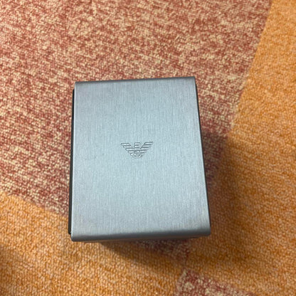 Armani Gold Analog Watch Box Included