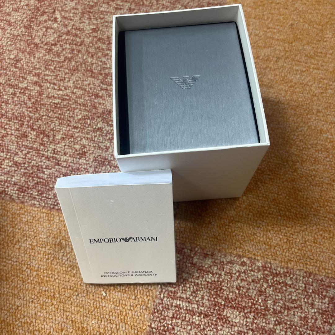 Armani Gold Analog Watch Box Included