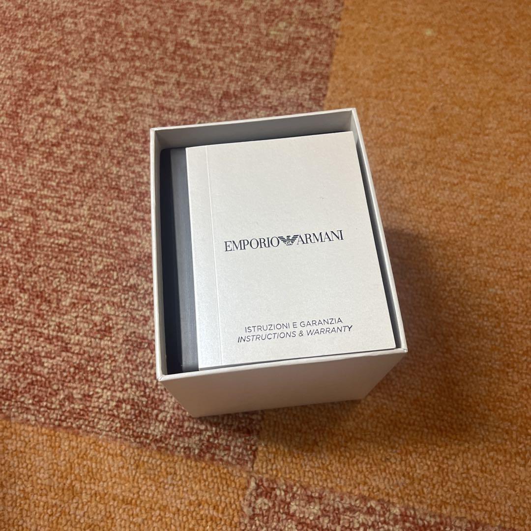 Armani Gold Analog Watch Box Included