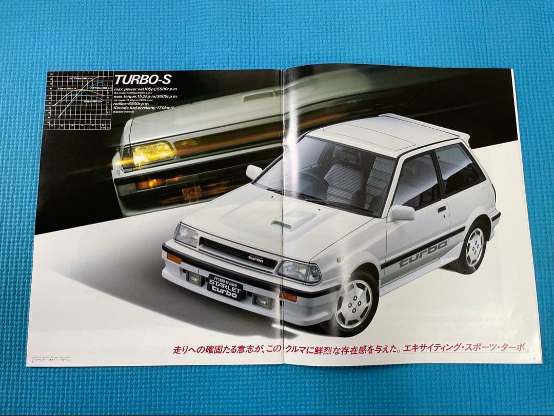 Old Car Catalog EP71 Starlet