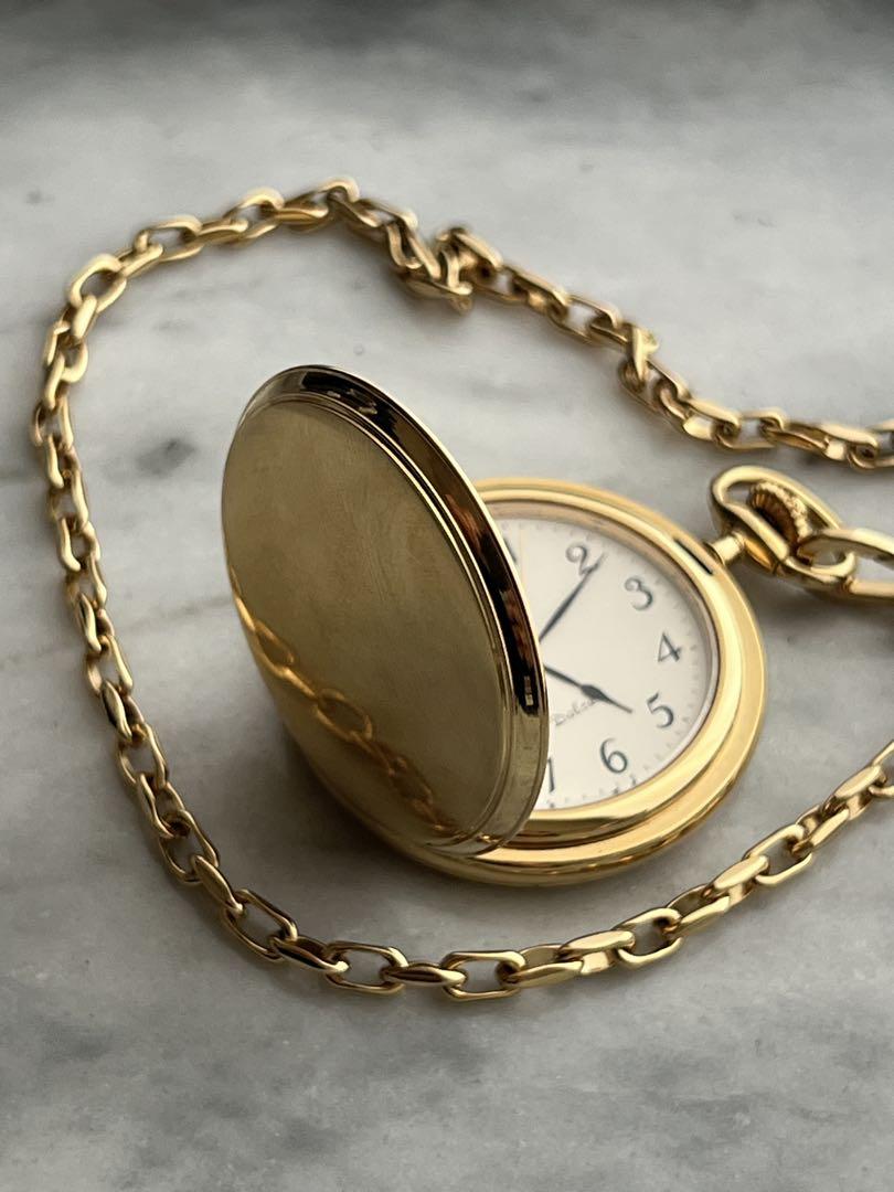 [Battery Replaced] Rare SEIKO Dolce Pocket Watch Dolce