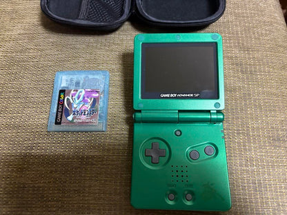 Game Boy Advance SP IPS Pokemon Crystal farm
