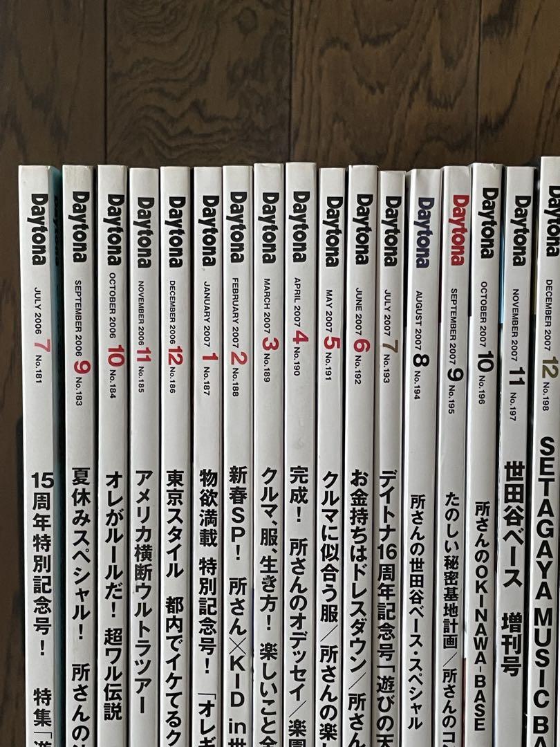 2006-2008 Period Daytona 26 Volumes + Setagaya Base 3 Volumes Set