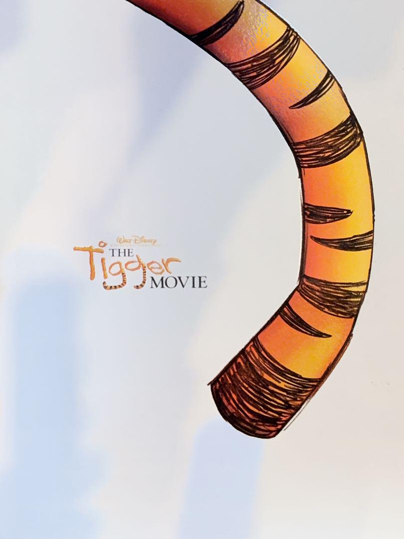The Tigger Movie Film Pamphlet