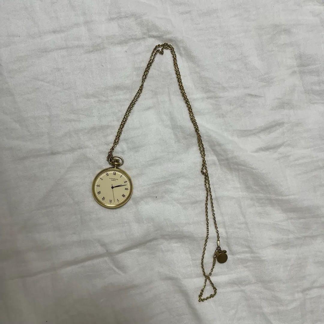 Pocket Watch Type Necklace Victim