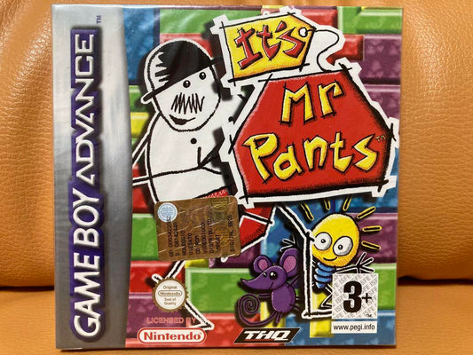 New Unopened Overseas Edition Not Released in Japan IT'S MR. PANTS GBA