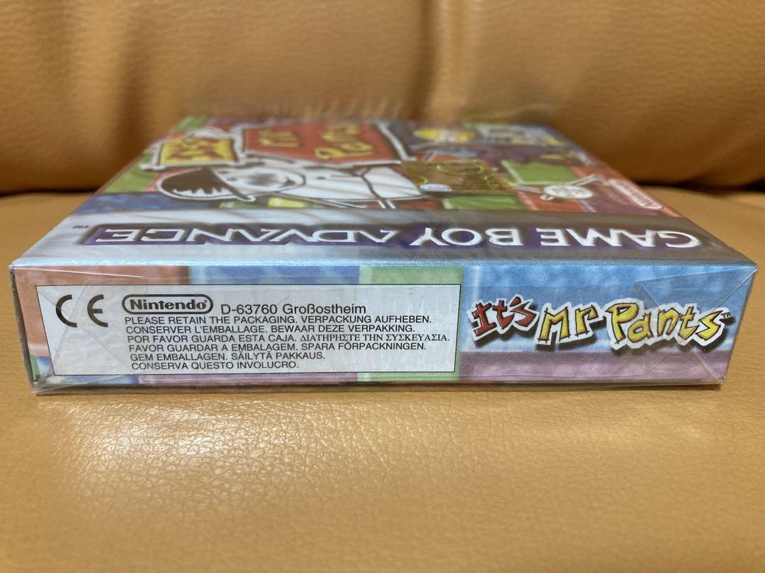 New Unopened Overseas Edition Not Released in Japan IT'S MR. PANTS GBA