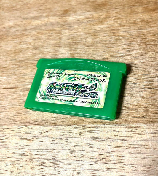 Pokémon LeafGreen Game Boy Advance