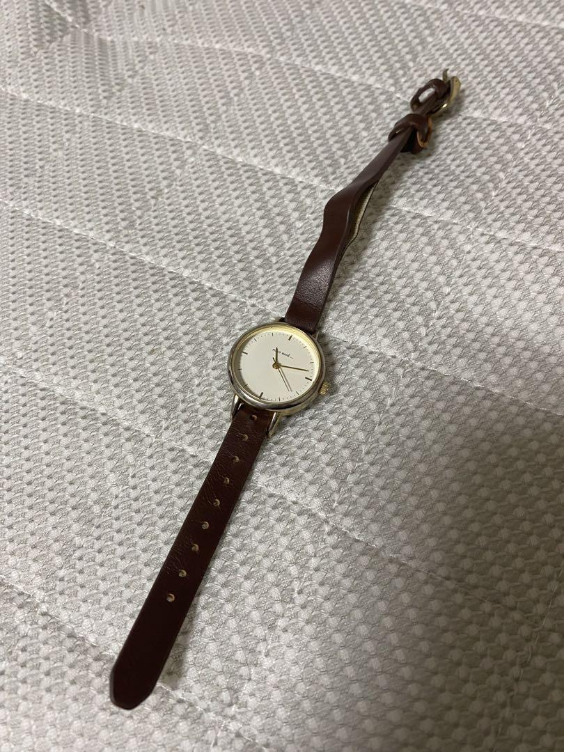 Niko and... Brown Leather Winding Watch