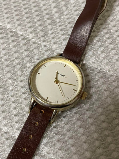 Niko and... Brown Leather Winding Watch