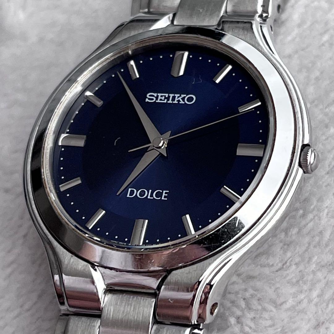 SEIKO DOLCE 8J41-0A10 Blue Dial