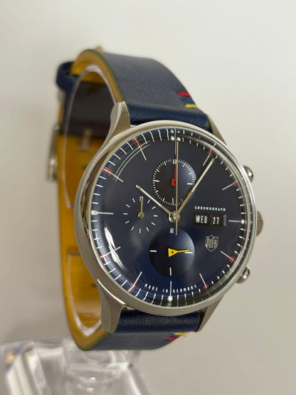[New Unused] DUFA Chronograph Elements Bauhaus R7/9 Battery Exchanged