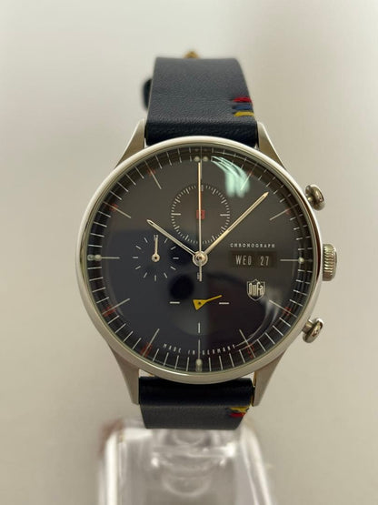 [New Unused] DUFA Chronograph Elements Bauhaus R7/9 Battery Exchanged