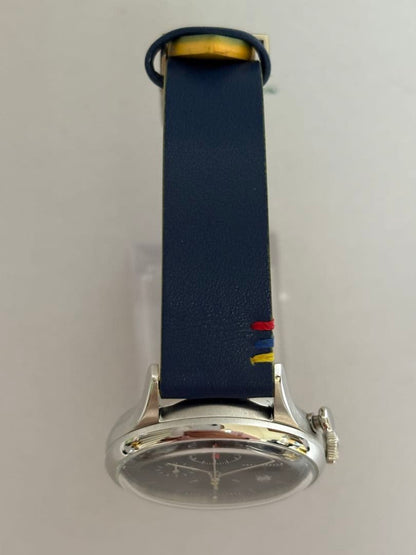 [New Unused] DUFA Chronograph Elements Bauhaus R7/9 Battery Exchanged