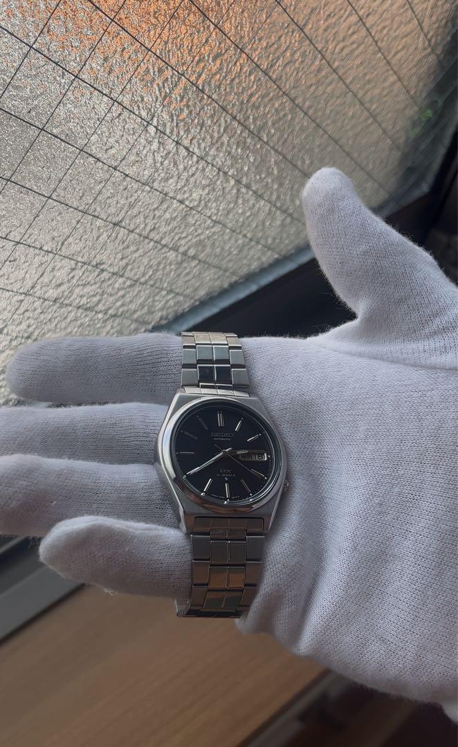 Seiko DX Black Rare Color Automatic Movement Lowest Price Extremely Good Condition