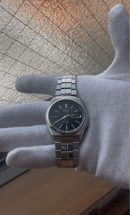 Seiko DX Black Rare Color Automatic Movement Lowest Price Extremely Good Condition