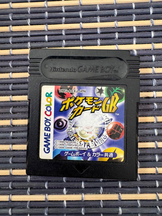 Pokémon Card GB Game Boy Software Good Condition
