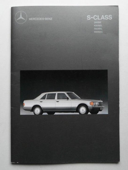 Mercedes-Benz S-Class (W126) Catalogue [Rare Item #238]