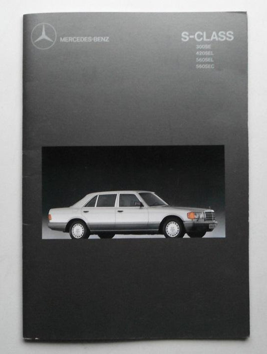 Mercedes-Benz S-Class (W126) Catalogue [Rare Item #238]