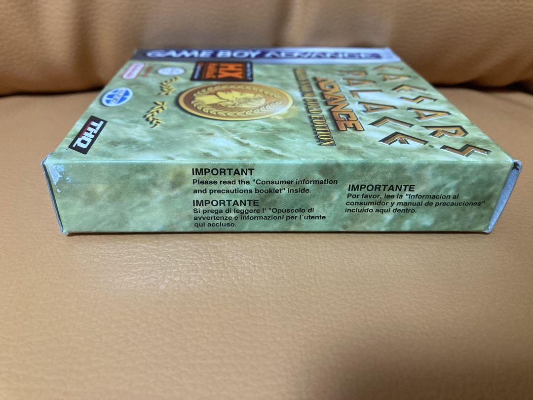 New Item, Unopened, Caesars Palace Advance, CAESARS PALACE, GBA