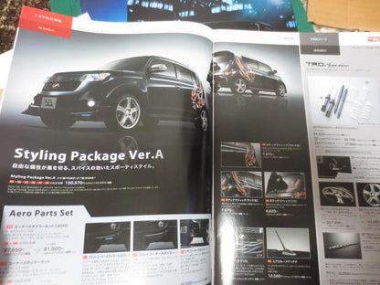 2013.2 2nd Generation bB  Main Catalog P34  With Accessories Catalog